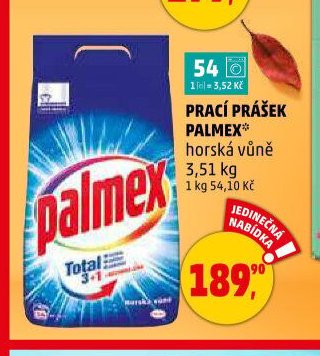 PRACÍ PRÁŠEK PALMEX