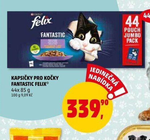 Kapsičky pro kočky Fantastic Felix