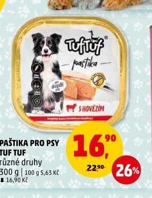 Paštika pro psy Tuf Tuf