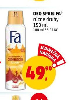 DEO SPREJ FA
