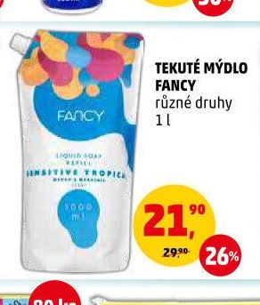 TEKUTÉ MÝDLO FANCY