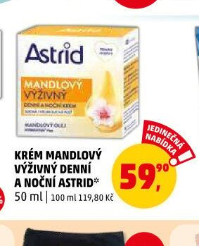 KRÉM MANDLOVÝ VÝŽIVNÝ DENNÍ A NOČNÍ ASTRID