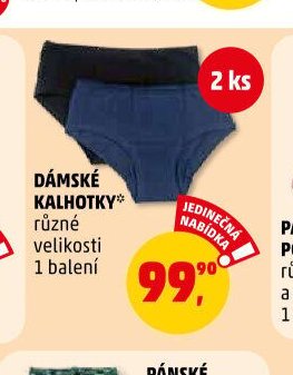 DÁMSKÉ KALHOTKY
