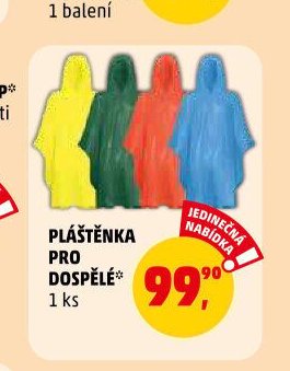 PLÁŠTĚNKA PRO DOSPĚLÉ