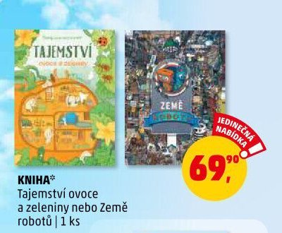 KNIHA Tajemství ovoce a zeleniny nebo Země robotů