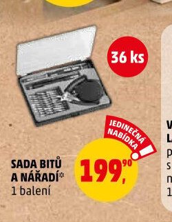 SADA BITŮ A NÁŘADÍ
