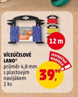 VÍCEÚČELOVÉ LANO