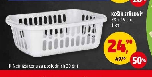 KOŠÍK STŘEDNÍ 28 x 19 cm 1 ks