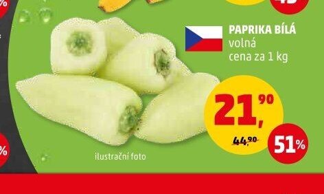 PAPRIKA BÍLÁ volná 1 kg