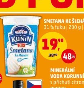 SMETANA KE ŠLEHÁNÍ 31 % tuku | 200 g