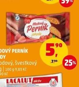 MEDOVÝ PERNÍK ENJOY jahodový, švestkový 60 g