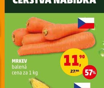 MRKEV balená cena za 1 kg