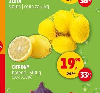 CITRONY balené | 500 g