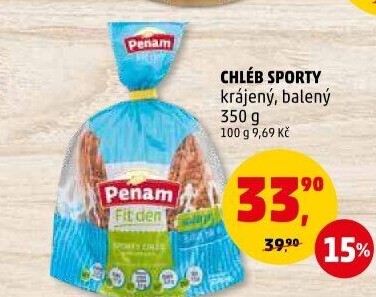 Chléb Sporty Fit den Penam