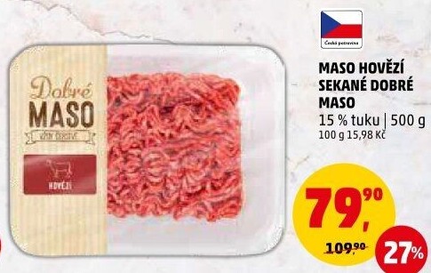 Hovězí mleté maso Dobré maso