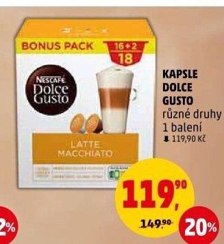 Kapsle Dolce Gusto Nescafé