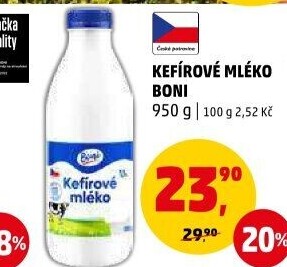 Kefírové mléko Boni