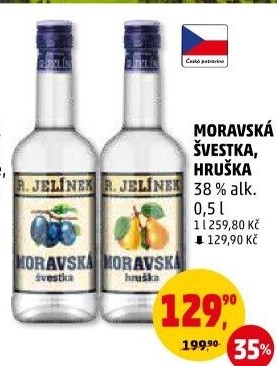 Pálenka Švestka Moravská Rudolf Jelínek
