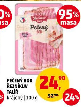 Pečený bok Řezníkův talíř