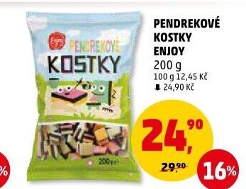 Pendrekové kostky Enjoy