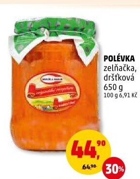 Polévka zelňačka Řeznictví Kněždub Náhlík&