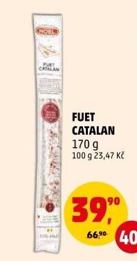 Salám Fuet Catalan Noel