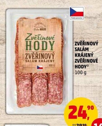 Salám zvěřinový Zvěřinové hody Dobré maso