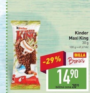 Dezert Maxi King Kinder