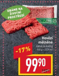 Hovězí mleté maso