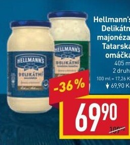 Majonéza delikátní Hellmann'