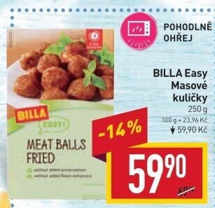 Masové kuličky Easy Billa
