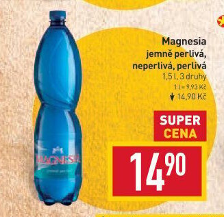 Přírodní voda Magnesia