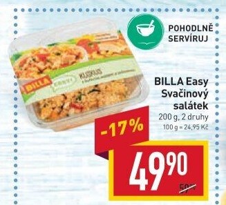 Saláty Easy Billa