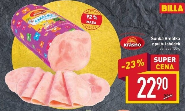 Šunka Amálka nejvyšší jakosti Krásno