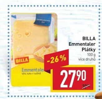 Sýr Ementál Billa