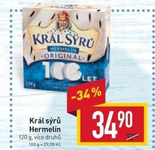 Sýr Hermelín Král sýrů