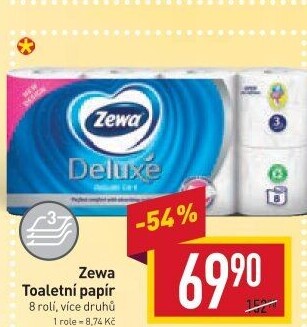 Toaletní papír 3vrstvý Deluxe Zewa