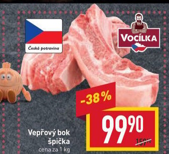 Vepřový bok špička Vocílka