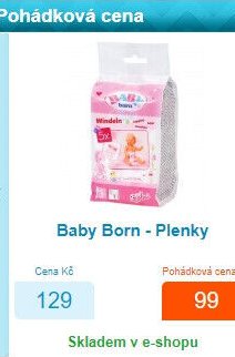 Baby Born - Plenky