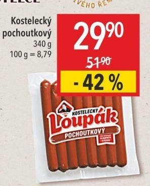 Kostelecký loupák pochoutkový