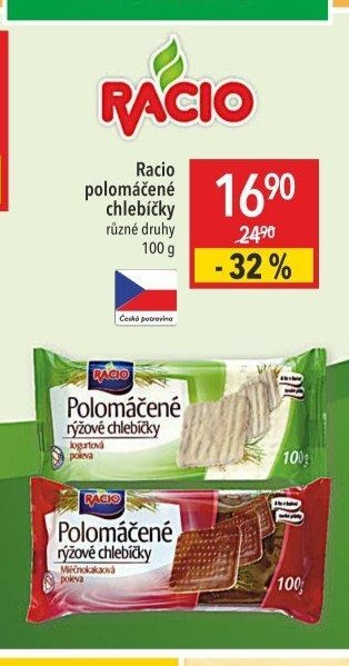 Racio polomáčené chlebíčky