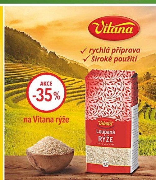 Vitana loupaná rýže