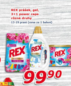 Prací prášek Rex