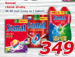 Prostředky do myčky Somat