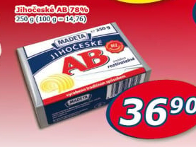 Tuk Jihočeské AB Madeta