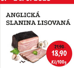 Anglická slanina lisovaná