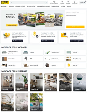 akční leták Sconto nábytek 19.9.2023-25.9.2023