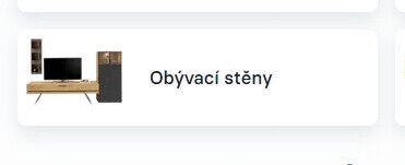 Obývací stěny