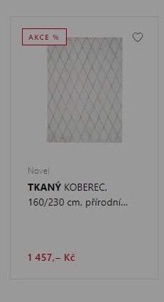 TKANÝ KOBEREC, 160/230 cm, přírodní - XXXLutz akcniletaky.com