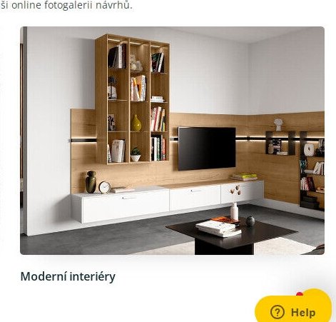 Moderní interiéry